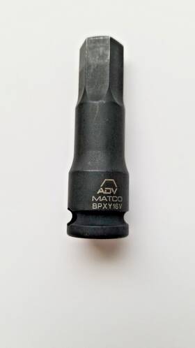 Bpxy16v Matco Tools 3/8 Inch Drive 1/2 Hex Part No