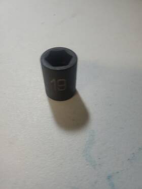 Cp19m6v Matco Tools Adv 1/2 Inch Drive 6 Point 19mm Shallow Impact Socket
