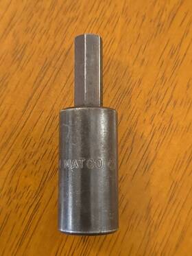 Cxdp10m Matco Tools 1/2 Drive 10mm Locking Ring Impact Hex Bit Socket