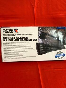 Mstsbahm5r Matco Tools 5 Piece Air Hammer Socket Sledge Set Cp1104132