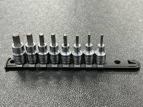 Pd1110853 Matco Tools Sbxy8v 8 Piece 3/8 Inch Drive Sae Adv Hex Bit Socket Set -