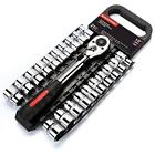 Max17 Socket Wrench Sets Ratcheting Pro Grade Quick Release 6909009104358