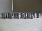 Metric Craftsman 6pt 4 12pcs. 1 Set Etched Sockets Laser "