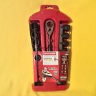 39119 Metric Max " Pc Sae 8 Craftsman Axess Socket Thru 3 Pass Set Ratchet 19