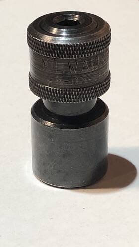 48-03-1630 Milwaukee 3/8 Inch Square X 1/4 Hex Impact Adapter With Quick Release