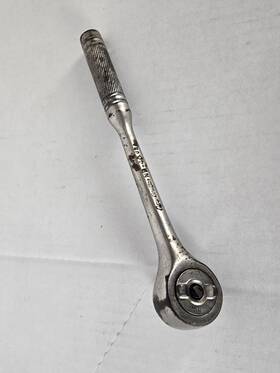 Nb46 New Britain Vtg 3/8 Inch Drive Ratchet Made In Usa - 7.5 Length