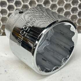 558715 Northern Tool Jumbo 12 Point Chrome Vanadium Socket - 55mm 3/4 Inch -drive