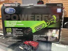 Quc022436 Oem Tools 24685 Used 12v Cordless 3/8 Inch Drive Ratchet Lithium Ion