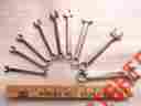 Oexs709b Oexs709 Oexs715k Oexs715 Oexs721 Snap-on Snapon Short Combination Wrench Set 5 16 To 3 4 Sae 9 Wrenches