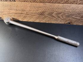 H163d Otc Tools 1/2 Inch Drive Ratchet Long 15 Knurled Handle Vintage Usa
