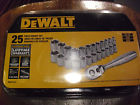 Dwmt72161 Piece 8 Socket 3 " Drive Square Dewalt 25 Set
