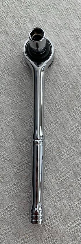 2113914 Pittsburgh Pro Ratchet Wrench Cr-v 7/16 Inch Drive Round Head 1 Nose 7-3/4 Long
