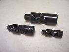 Pittsburgh Pro 3pc Universal Impact Joint Set Socket Black Finish 1 4 3 8 2 792363942898