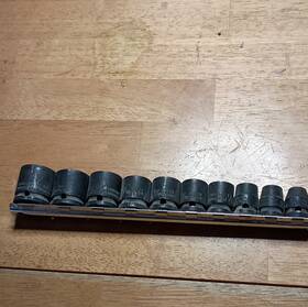 06523 Pm Podium Machining Popular Mechanics Sae Standard Socket Set 10pc 5/16-7/8 Inch