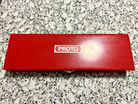 47206 Proto 29pc Socket Set 1/4 Inch Drive Metric Chrome Finish