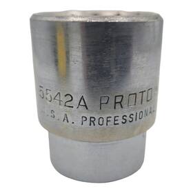 5542a Proto 1-5/16 Inch Standard Socket 3/4 Drive 12 Point Heavy Duty Made In Usa