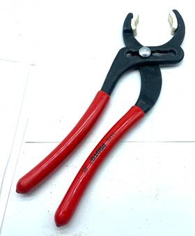 J253g Proto 9-1/2 Inch Soft Replaceable Jaw Cannon Plug Plier With Plastisol Grips
