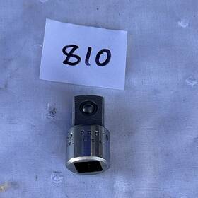 J5253 Proto 5253 Full Polish Chrome Finish Socket Adapter 3/8 Inch Female 1/2 Male