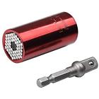 Red1pcs Wrenches Universal Socket Professional Sockets Set Tools 608307353937
