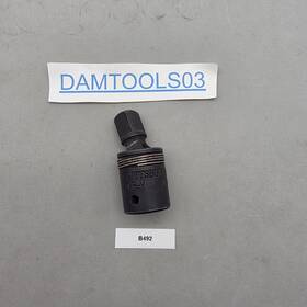 Redtagtown 601549247866 Pittsburg Tools 1/2 Inch Drive Swivel Impact Universal Joint Socket Set Adapter Tool