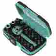 Sd-2319m Eclipse 22 Pcs Palm Ratchet Wrench Bit Socket Set