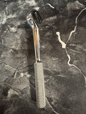 43783 Sears 1/4 Inch Drive Round Head Ratchet Knurled Handle Taiwan
