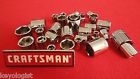 Set 30pcs Drive Craftsman 6pt 8 Metric 3 Brand Socket Sae "