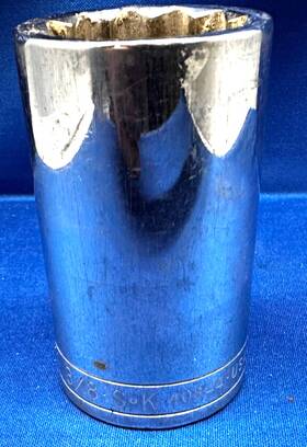 40844 Sk Professional Tools Socket Steel Chrome 1 3/8 Inch 12pt X 3 Long