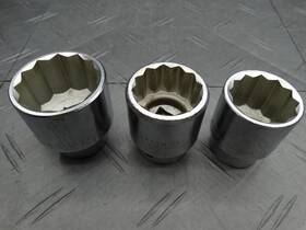 47144 Sk 5536m 3/4in Drive Proto 12 Point Short Chrome Socket 47154 Lot Of 3