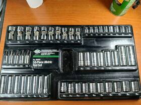 T5-30 Sk 89050 Tools 50 Piece Socket Set Torx Bit 5-19mm Universal