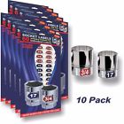 Sktgrpb-10shts Steellabels For Deal Socket Labels Tough Chrome Foil Sockets Tools