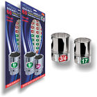 Sktvari Steellabels Chrome Socket Labels