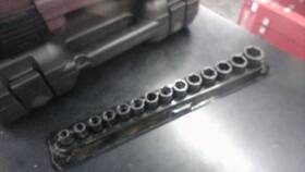 Ct6016840 Snap-on 028907419121 Pakty211 14 Pc. Socket Set With Magnetic Tray