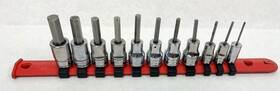 He3035473 Snap-on 098266011106 11 Pc Combination Drive Sae Hex Bit Sockets