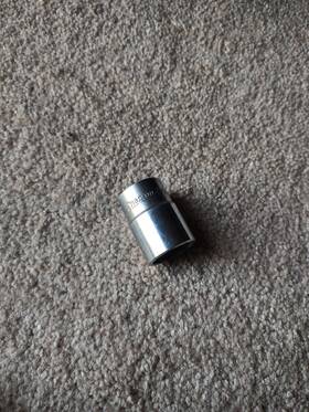 Sv251 Snap-on Av251 Tools Part #sv251 25/32 Inch Sae 1/2 Drive Shallow 12 Point Socket Usa