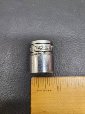 F-15m Snap-on Tools 3/8 Inch Drive 15mm Shallow 12 Point Socket - Usa Metric
