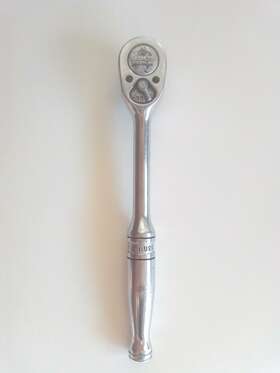 F710als Snap-on Vintage F 710 D 3/8 Inch Chrome Drive Ratchet Kenosha Wi Usa