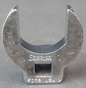 Fc32 Snap-on 1/2 Inch Drive 1 Open End Crowfoot Socket Wrench