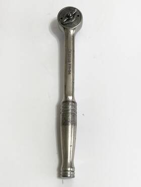 Fr-84 Snap-on Vintage Tools 3/8 Inch Drive Ratchet 7 1/2 Long U.s.a