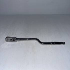 Fslf80 Snap-on 3/8 Inch Drive 13 1/2 Chrome Speeder Handle Flex Fine Tooth Ratchet