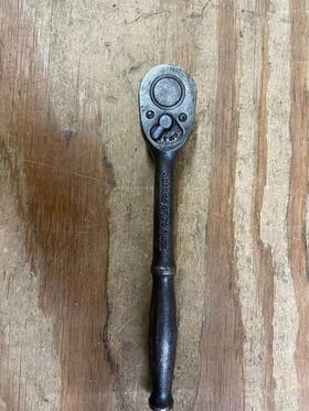 Gf-70-r Snap-on Vtg Tools Gf-70 3/8 Drive Rachet 7 Inch Long