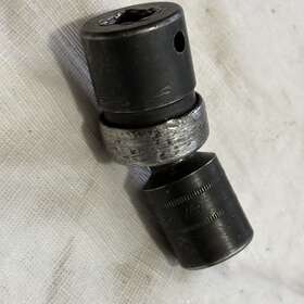 Iplm18b Snap-on Metric 18mm Inch Dr 6-pt Shallow Swivel Impact Socket