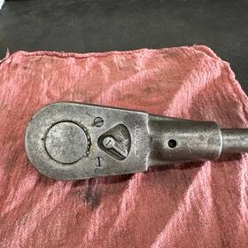 L-72h Snap-on L-72r Vintage 3/4 Inch Drive Ratchet With 20 Handle Works Great