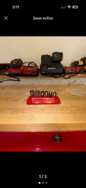 Pam1310 Snap-on New 6 Piece Universal Socket Set 1/4 Drive Sae 1/4-9/16