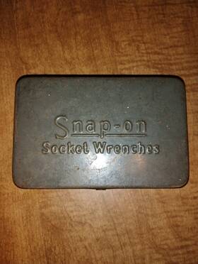 Snap-on S-101 Snap-on 20pc 1/4in Sae Socket Wrench Set Standard Sockets Metal Case