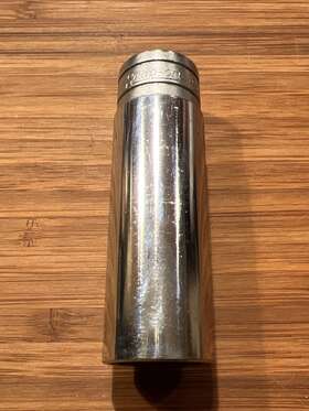 S241 Snap-on Tools 1/2 Inch Drive 3/4 Deep 12 Point Socket - Made In Usa