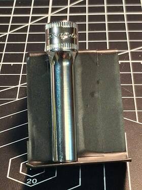 Stmm6 Snap-on Simm8 Metric Deep 1/4 Drive 6 Pt 6mm Chrome Socket