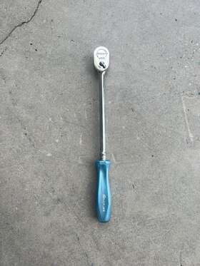 Cp2005162 Snap-on Thlld72 1/4 Inch Sealed Hard Grip Ratchet Blue Handle