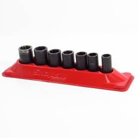 Ims300 Snap-on Tools 7-piece 1/2ftft Drive Sae 6-pt Semi-deep Impact Socket Set -