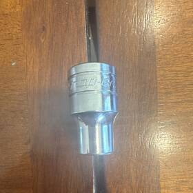 Snap-on Twm141a Snap-on 7/16 In Sae Standard Length Socket Chrome Finish Cr-v Steel